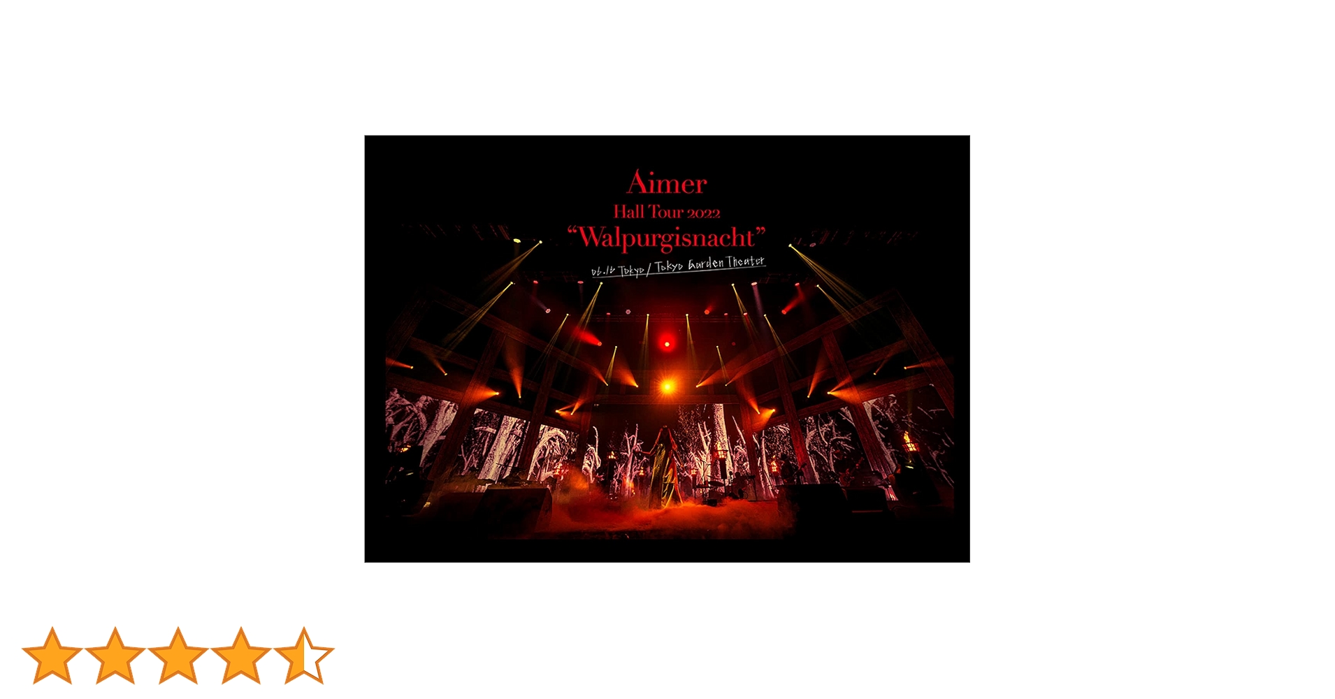 Amazon.co.jp: Aimer Hall Tour 2022 